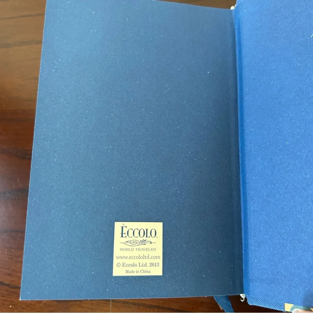 4/$15 One Eccolo Blue Journal note pad